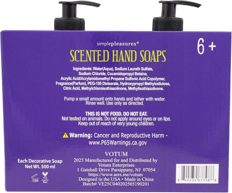simple pleasures Ghost & Witch Pumpkins, Apple Pie & Pumpkin Spice Scented Liquid Hand Soap Dispensers - Autumn & Halloween Novelty Decorative Refillables for Kitchen Countertops and Bathroom Sinks - Image 4